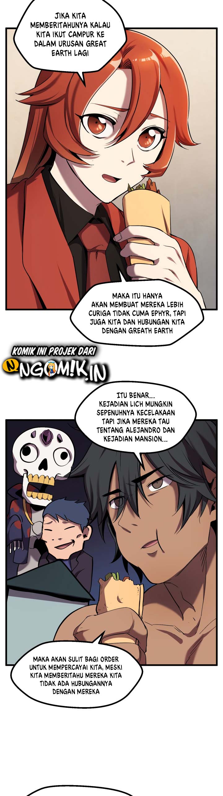 Otherworldly Sword King’s Survival Records chapter 50